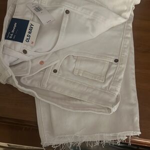 Old Navy Bright White Denim Pants